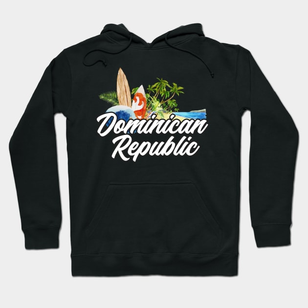 Dominican Republic trip. Perfect fitting present for mom girlfriend mother boyfriend mama gigi nana mum uncle dad father friend him or her Hoodie by SerenityByAlex